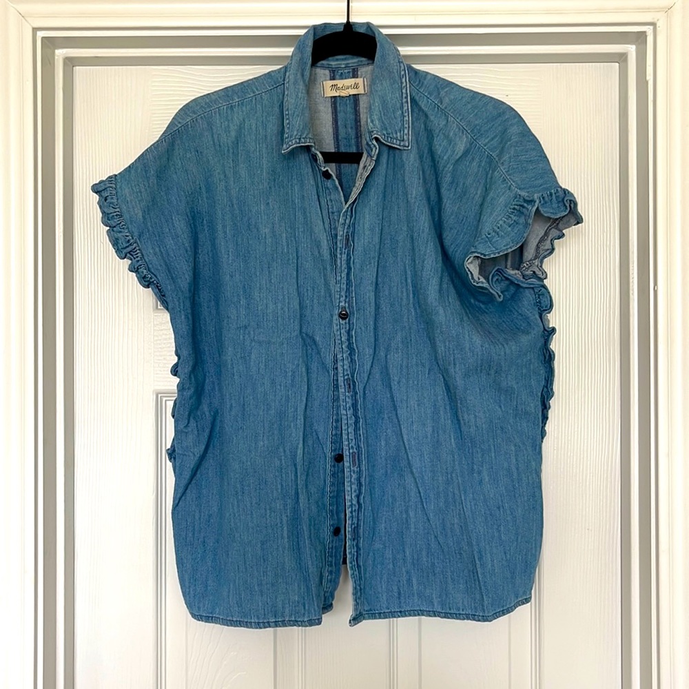 Madewell denim button up